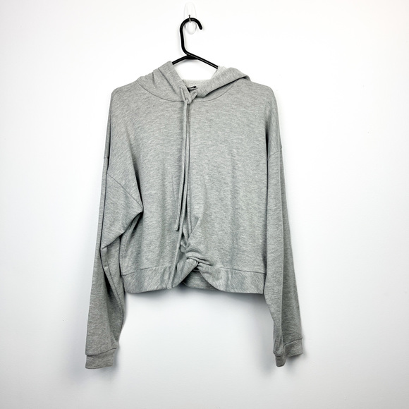 Forever 21 Long Sleeve Grey Hoodie - Picture 1 of 6